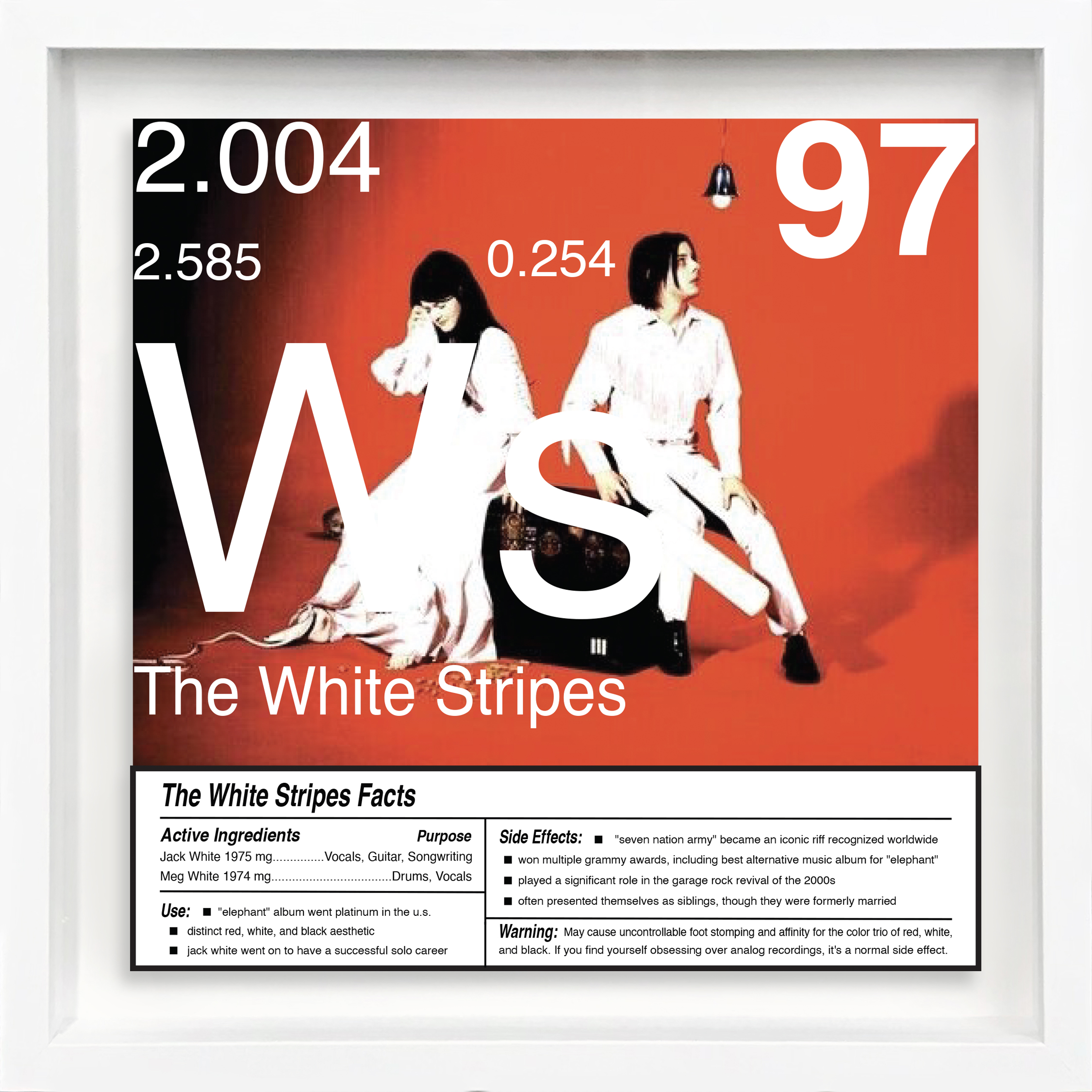 The White Stripes artwork
